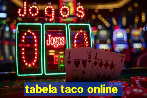 tabela taco online